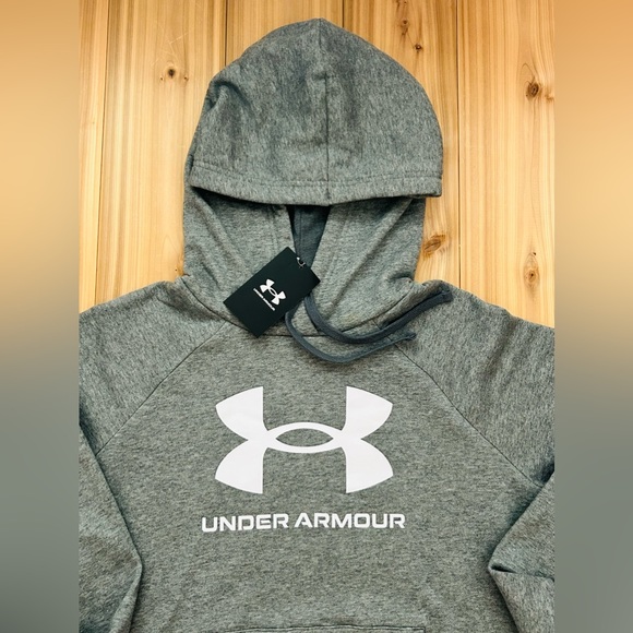 Under Armour Women's UA Rival Fleece Lockup Hoodie‎ Gray Size Small - Picture 9 of 14